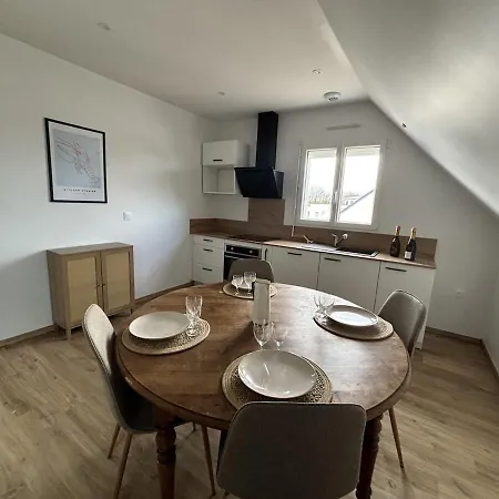 Les Embruns, Charming House En Bessin Port-en-Bessin-Huppain